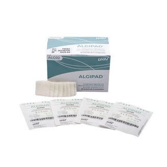 Packaging and product algipad compresses