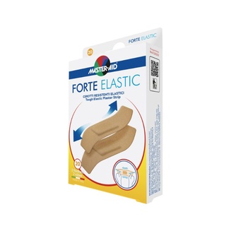 Pack of the durable FORTE ELASTIC finger plasters in the 2-size version