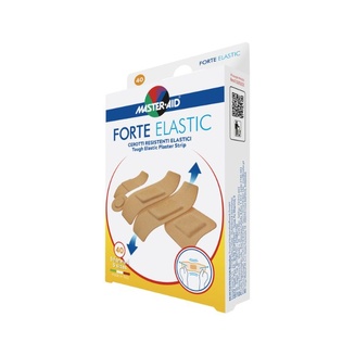 Pack of the durable FORTE ELASTIC finger plasters in the 5-size version