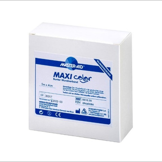 Clinical packaging (5 metre length) of Maxi color continuous dressing