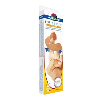 Pack of the durable FORTE ELASTIC finger plasters in the finger strip version