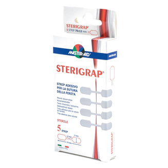 Verpackung der STERIGRAP Wundnahtstreifen in Knochenform