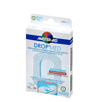 Drop Med packaging, 5 pcs per pack, pack size 5 cm x 7 cm