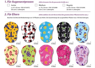 Bilddatei der Pflasterübersicht ORTOPAD® Soft Mix