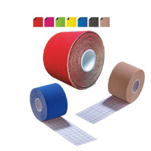 Performance tape (kinesiology tape), product image, images in various colours