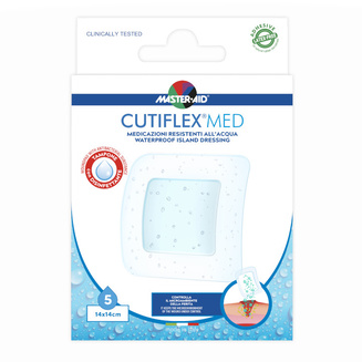 Produktverpackung wasserfeste Duschpflaster CUTIFLEX MED