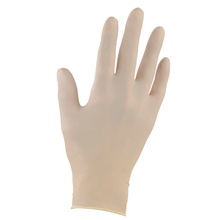 Image, white latex examination glove