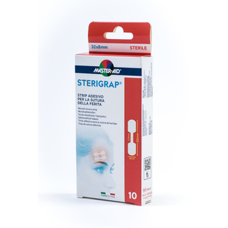 Verpackung der STERIGRAP Wundnahtstreifen in Knochenform