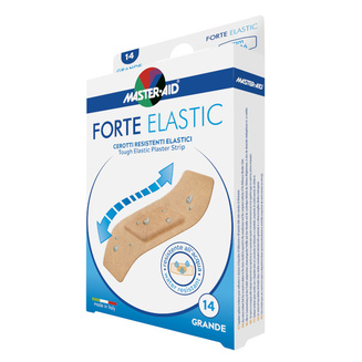 Pack of the durable FORTE ELASTIC finger plasters in the Grande version