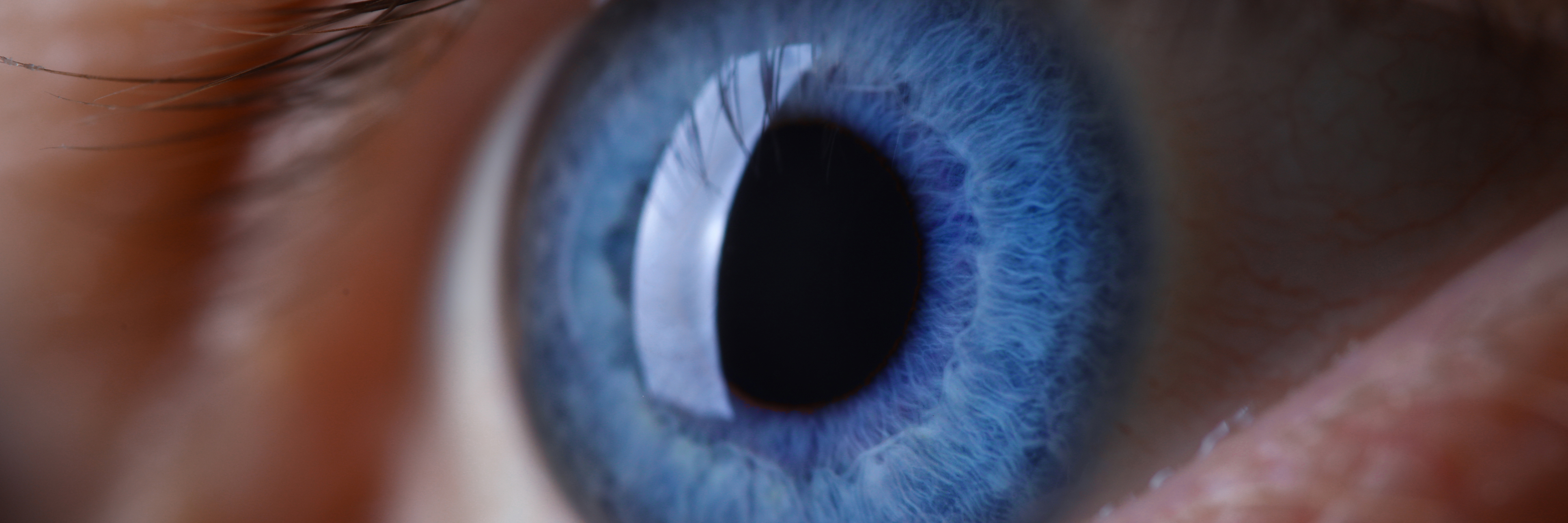 Panorama photo - blue eye