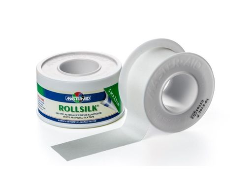 Rollsilk Spulenpflaster mit Schnappring Produktbild