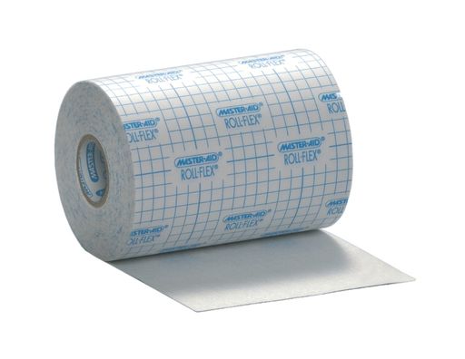 Rollflex Abbildung Vliesverband-Rolle mit weißer Schutzfolie