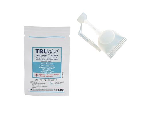 TRUglue® - Einzeldosette mit Verpackung